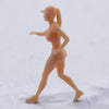 Hitchhiking and Jogger Girls - O Scale - 1:48