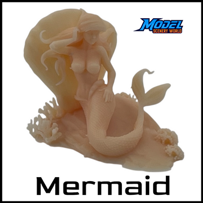 Scale Mermaid with Base Model by Model Scenery World