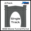 Scale Model of 1896 Tunnel Portal by Model Scenery World