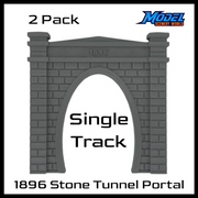Scale Model of 1896 Tunnel Portal by Model Scenery World