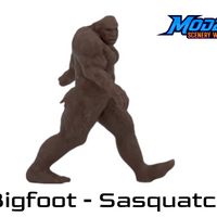 Scale Model of Bigfoot Sasquatch - Walking by Model Scenery World