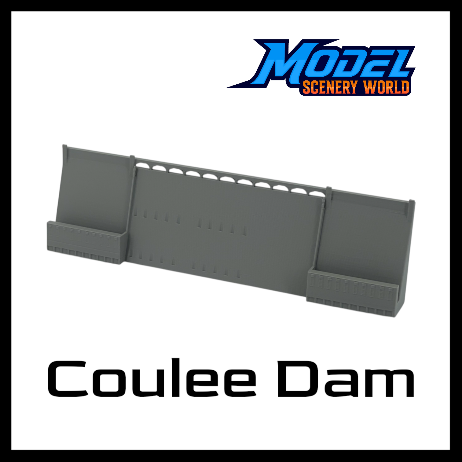 Scale Model of Coulee Dam by Moderl Scenery World