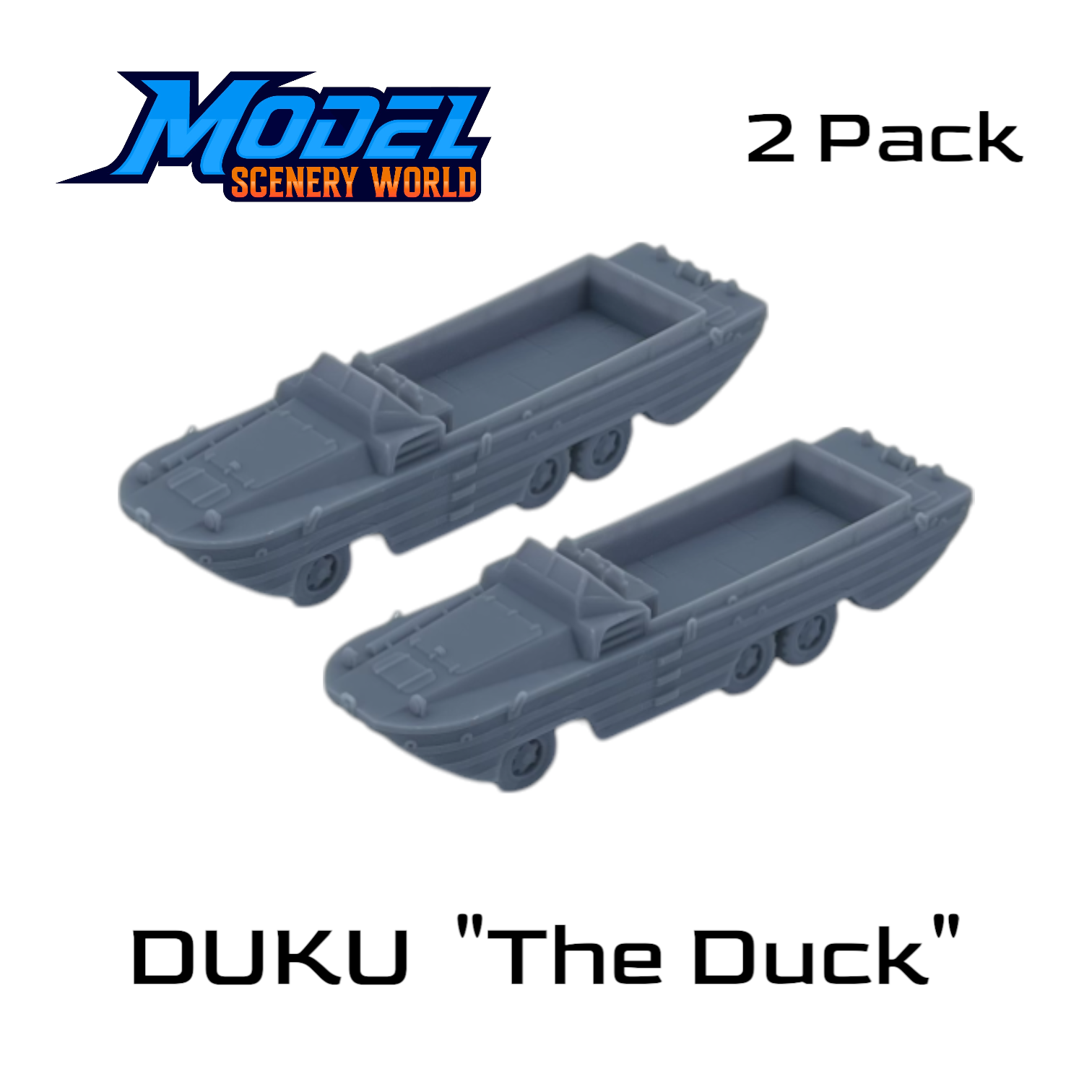 Scale Model of DUKU "The Duck" by Model Scenery World