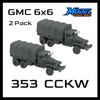 Scale Model of GMC 353 CCKW 6x6 by Model Scenery World