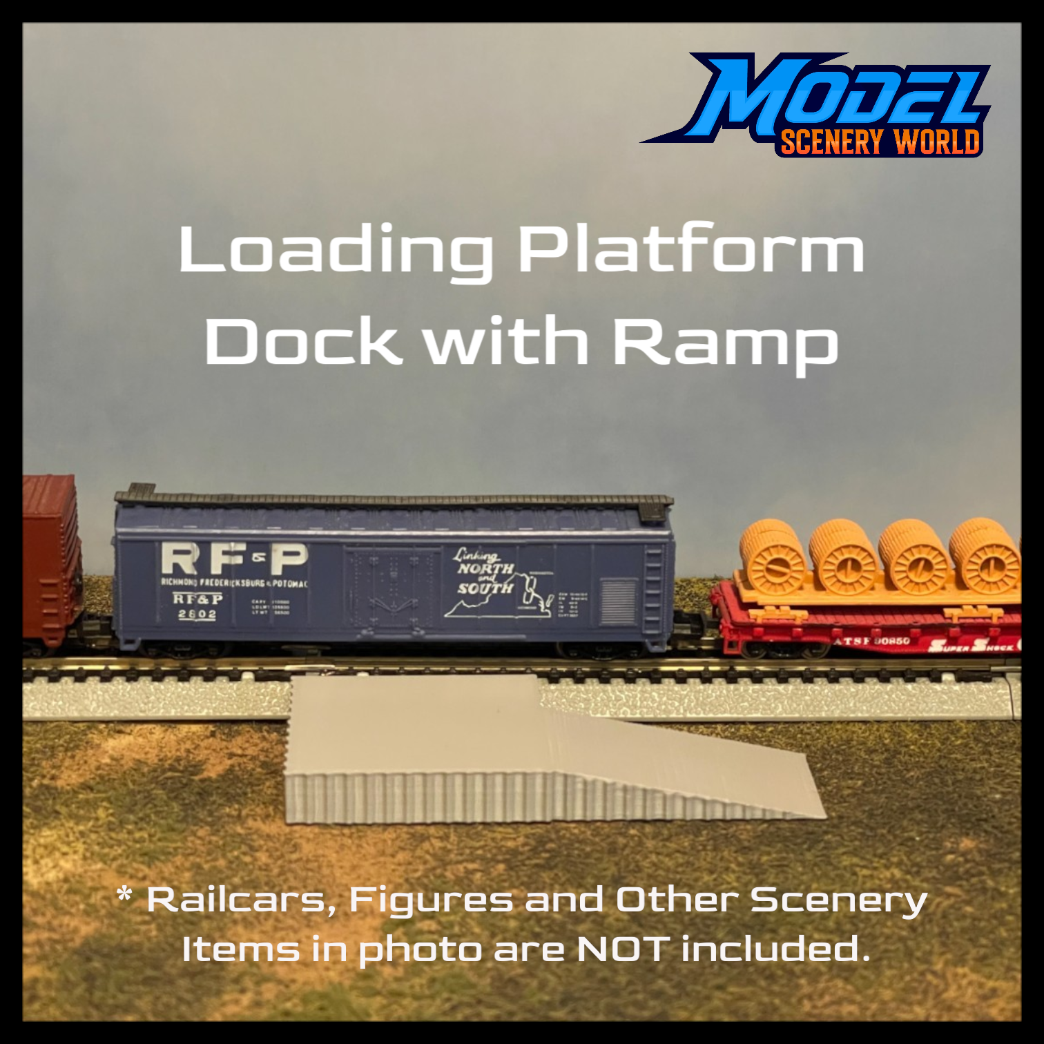 Scale Model of Loading Dock by Model Scenery World