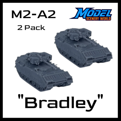Scale Model of M2A2 Bradley Tank by Model Scale World