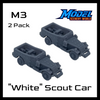 Scale Model of M3 White Scout Car by Model Scenery World