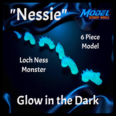 Scale Model of Nessie Glow in the Dark by Model Scenery World