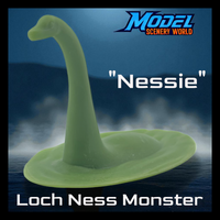 Scale Model of Nessie Lochness Monster in Resin by Model Scenery World