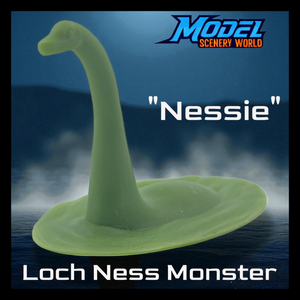Scale Model of Nessie Lochness Monster in Resin by Model Scenery World