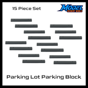 Scale Model of Parking Lot Parking Block by Model Scenery World