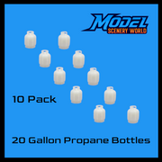 Scale Model of Propane Tank 20 Gallon by Model Scenery World