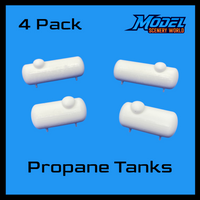 Scale Model of Propane Tanks 600+800 Gallon by Model Scenery World