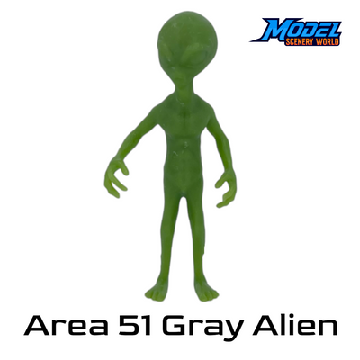Scale Model of The Gray Alien Area 51 by Model Scenery World