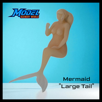 Scale Model of a Sexy Mermaid with a Large Tail by Model Scenery World
