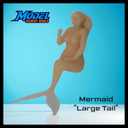 Scale Model of a Sexy Mermaid with a Large Tail by Model Scenery World
