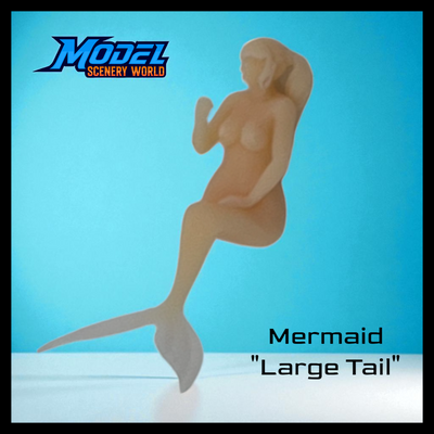 Scale Model of a Sexy Mermaid with a Large Tail by Model Scenery World