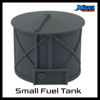 Scale Model of a Small Fuel Tank by Model Scenery World