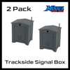 Scale Model of a Trackside Signal Box by Model Scenery World