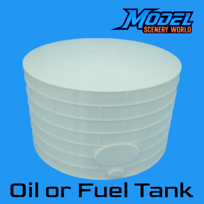 Scale Oil or Fuel Tank by Model Scenery World