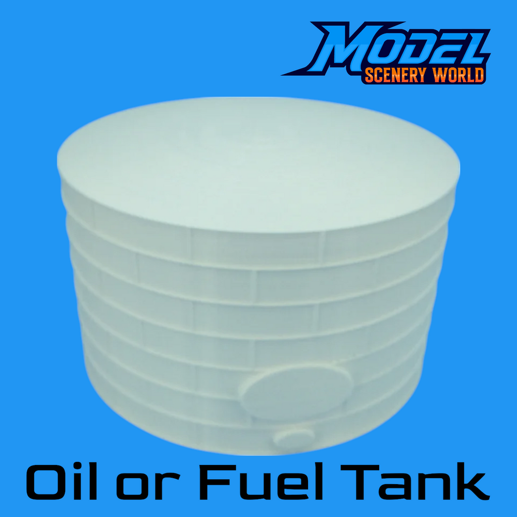 Scale Oil or Fuel Tank by Model Scenery World