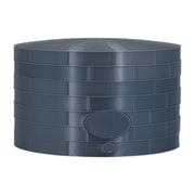 Scale Oil or Fuel Tank by Model Scenery World in Metallic Silver