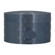 Scale Oil or Fuel Tank by Model Scenery World in Metallic Silver