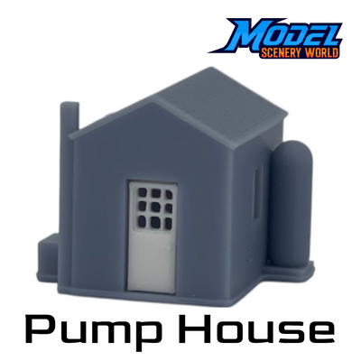 Scale Pumphouse Model by Model Scenery World