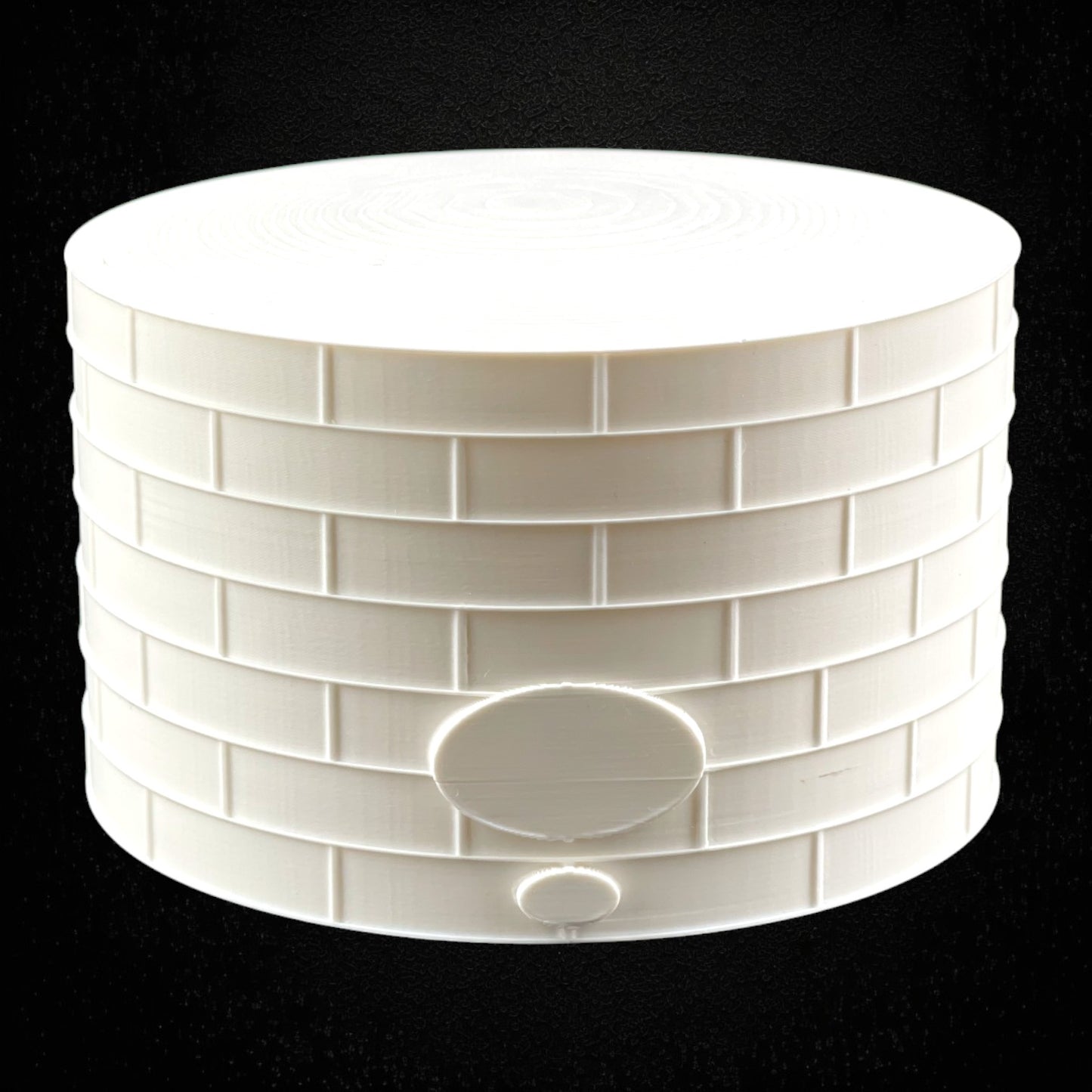 Standard Oil or Fuel Tank - T Scale 1:450 - 2 Pack - White - 11 Sizes AVAILABLE