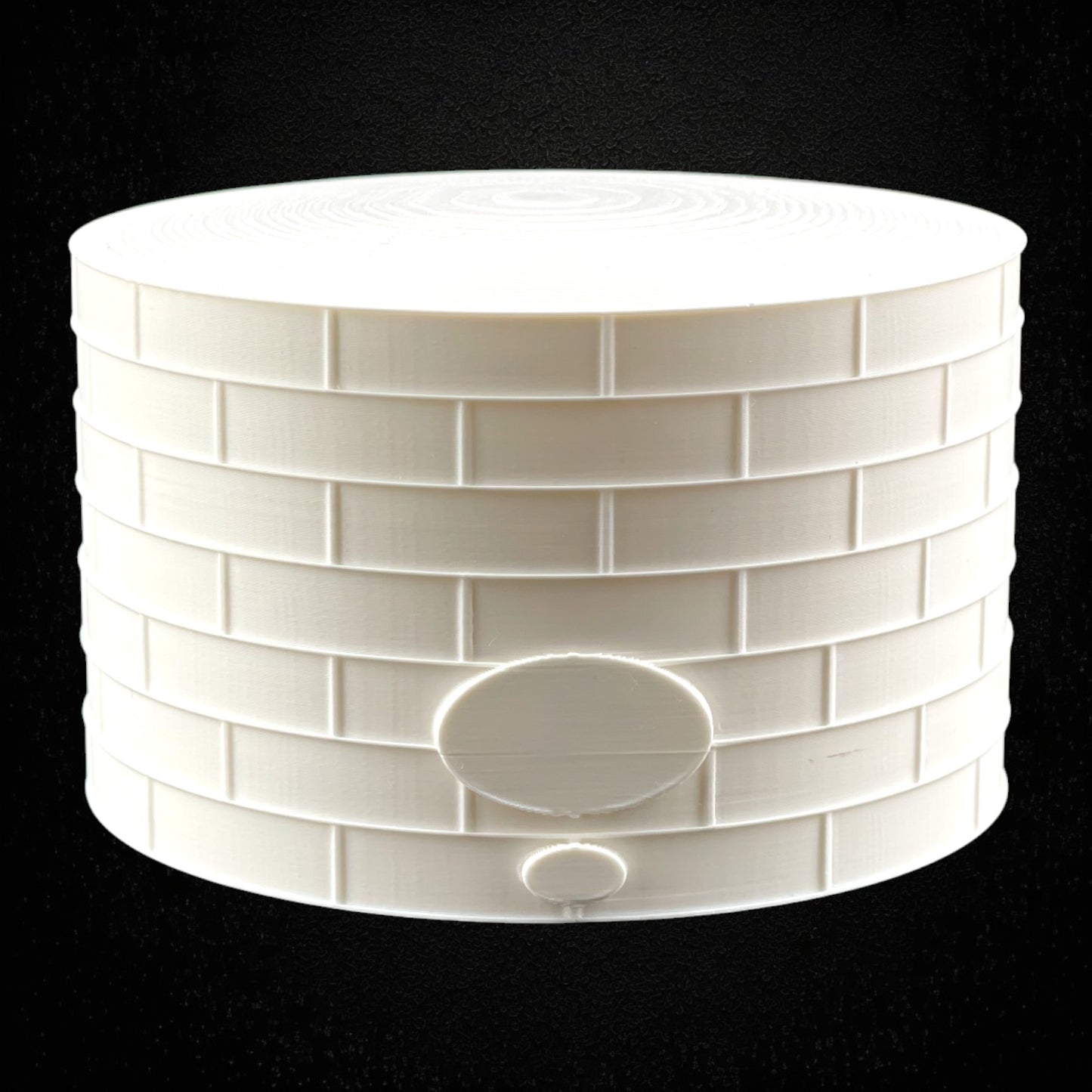Standard Oil or Fuel Tank - T Scale 1:450 - 2 Pack - White - 11 Sizes AVAILABLE