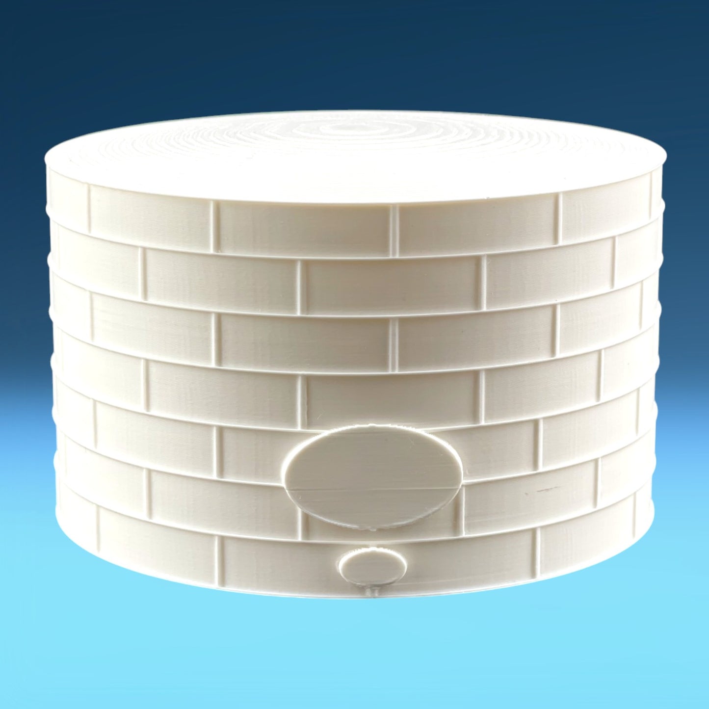 Standard Oil or Fuel Tank - T Scale 1:450 - 2 Pack - White - 11 Sizes AVAILABLE