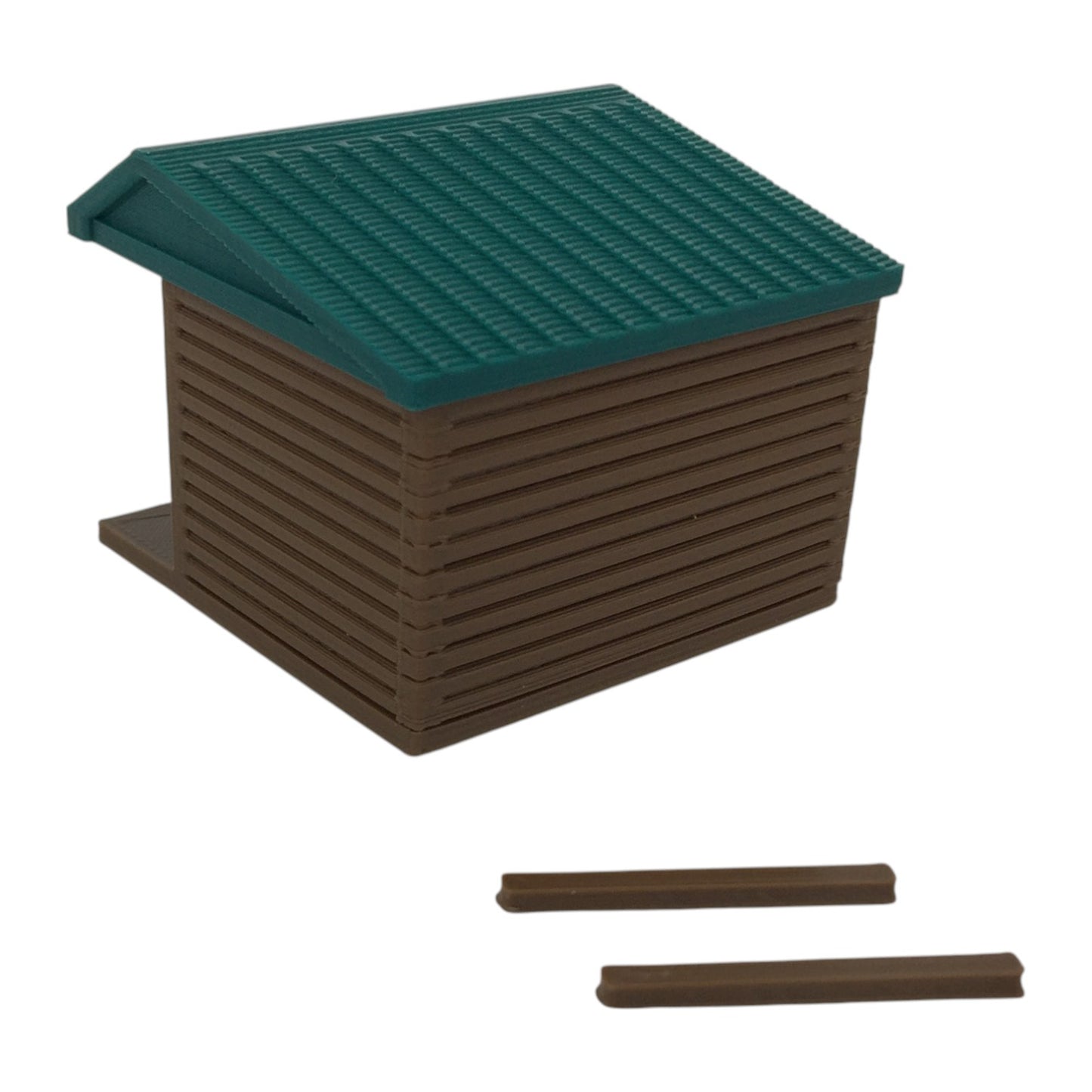 "The Outdoor Series"  Small Shelter - Camping Modeled in Color TT Scale 1:120