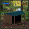 "The Outdoor Series"  Small Shelter - Camping Modeled in Color  Z Scale 1:220