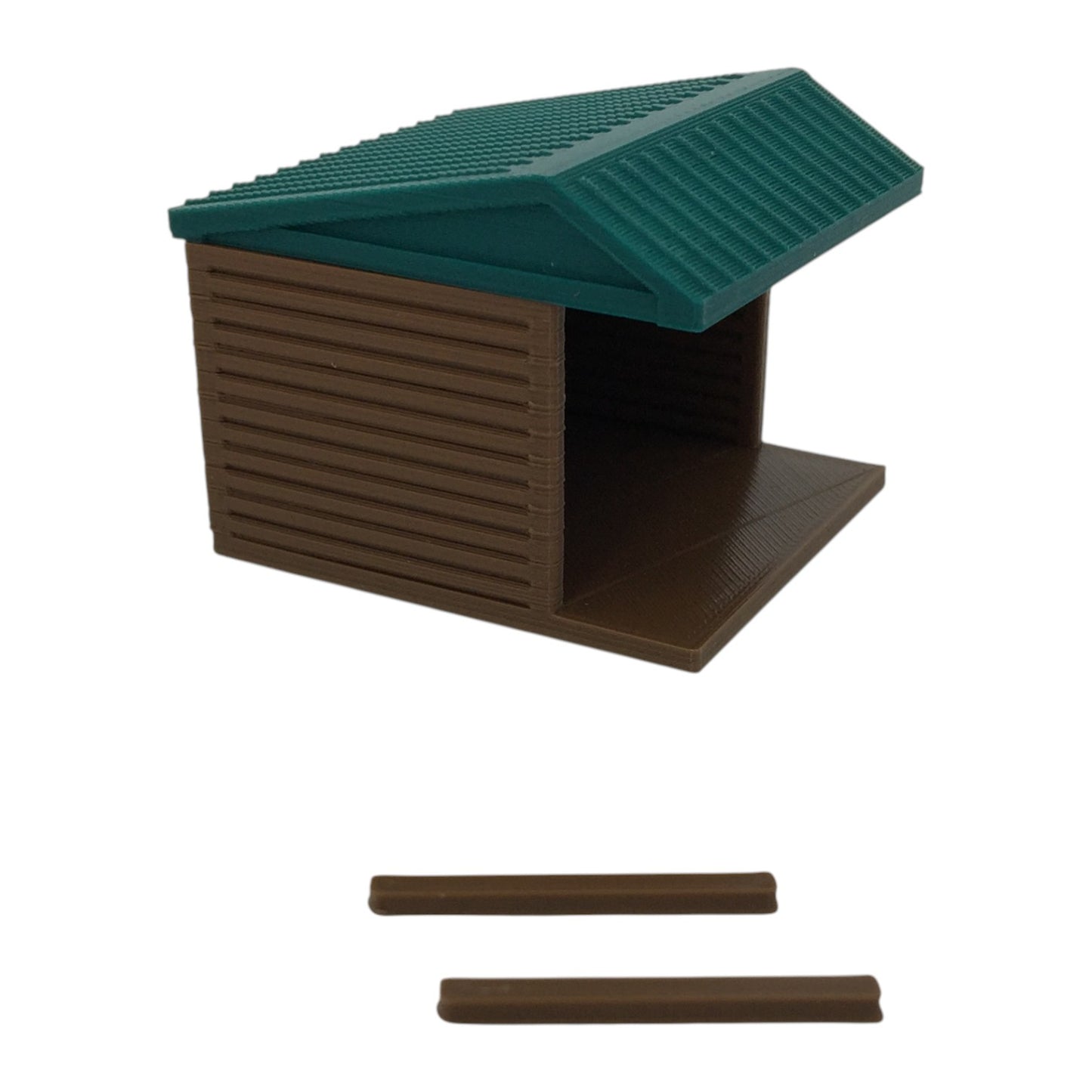 "The Outdoor Series"  Small Shelter - Camping Modeled in Color TT Scale 1:120