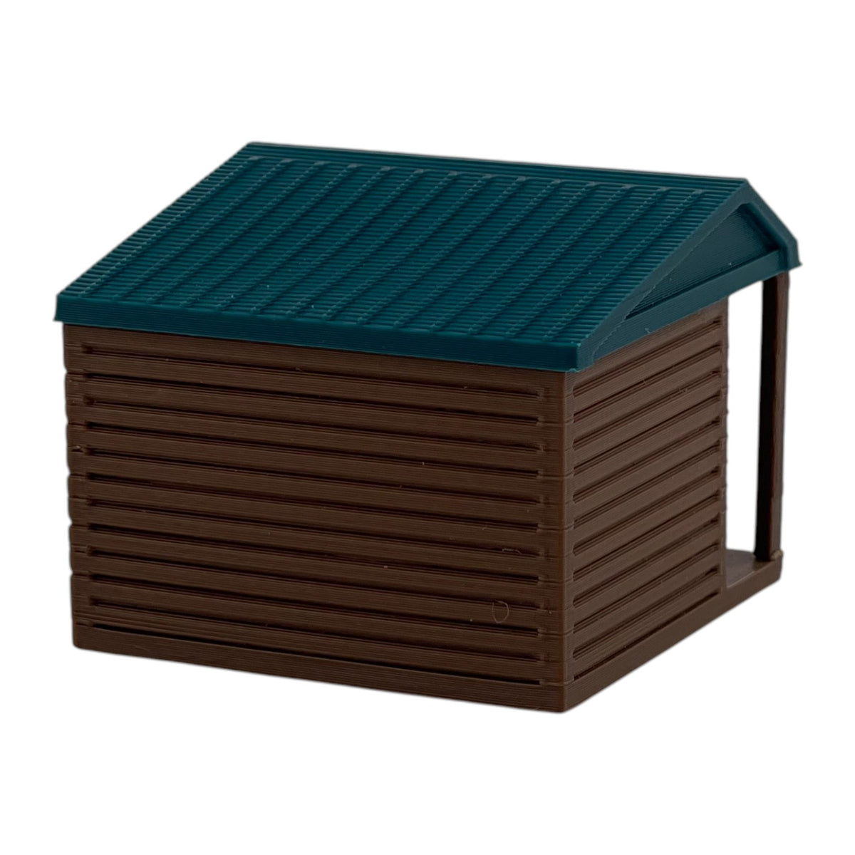 "The Outdoor Series"  Small Shelter - Camping Modeled in Color  O Scale 1:48