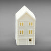 Suburban Row House #1 - Three Story - Z Scale 1:220 - White