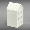Suburban Row House #1 - Three Story - Z Scale 1:220 - White