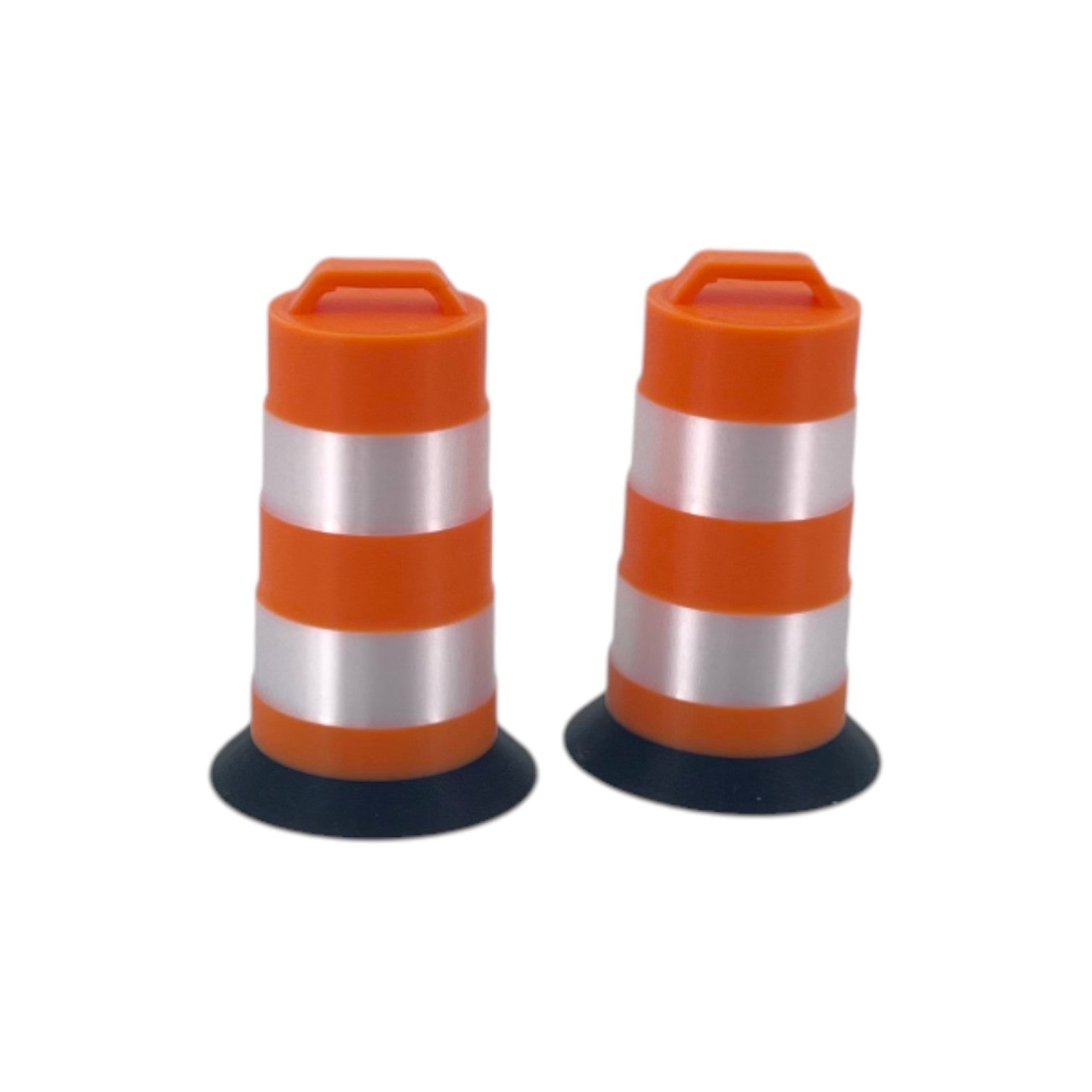 Scale Model of Reflective Traffic Barrel/Drum by Model Scenery World