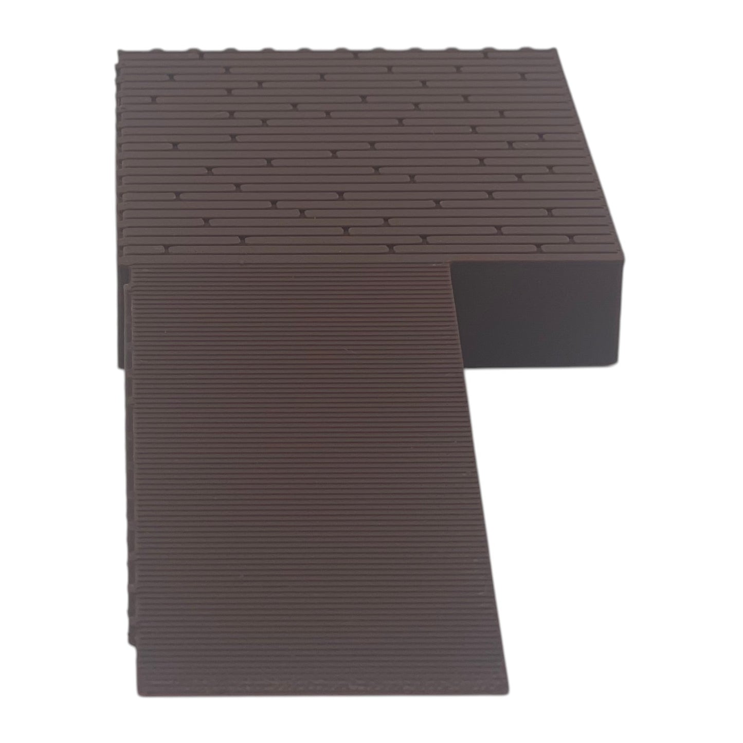 Loading Dock with Ramp - T Scale 1:450 - Brown