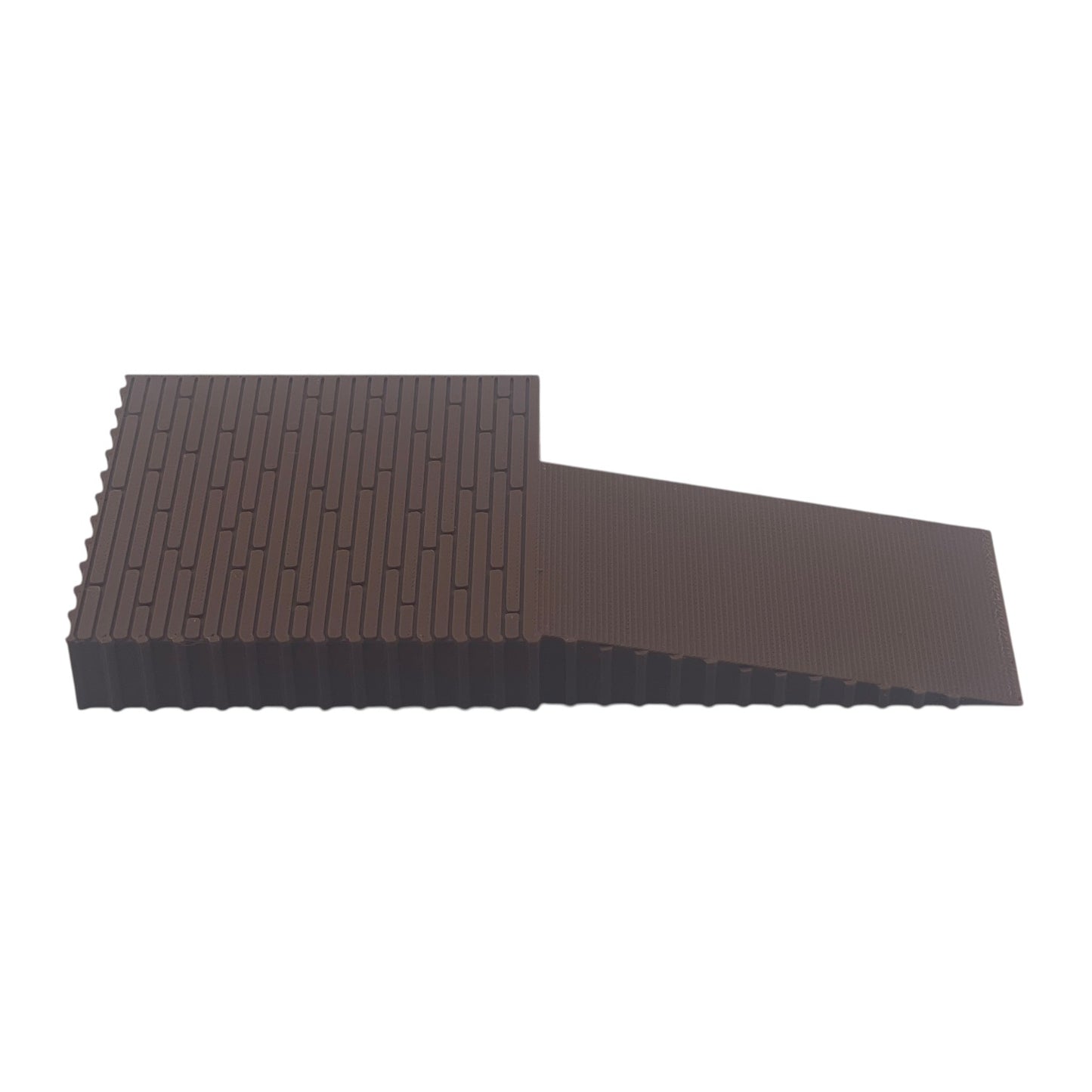 Loading Dock with Ramp - T Scale 1:450 - Brown