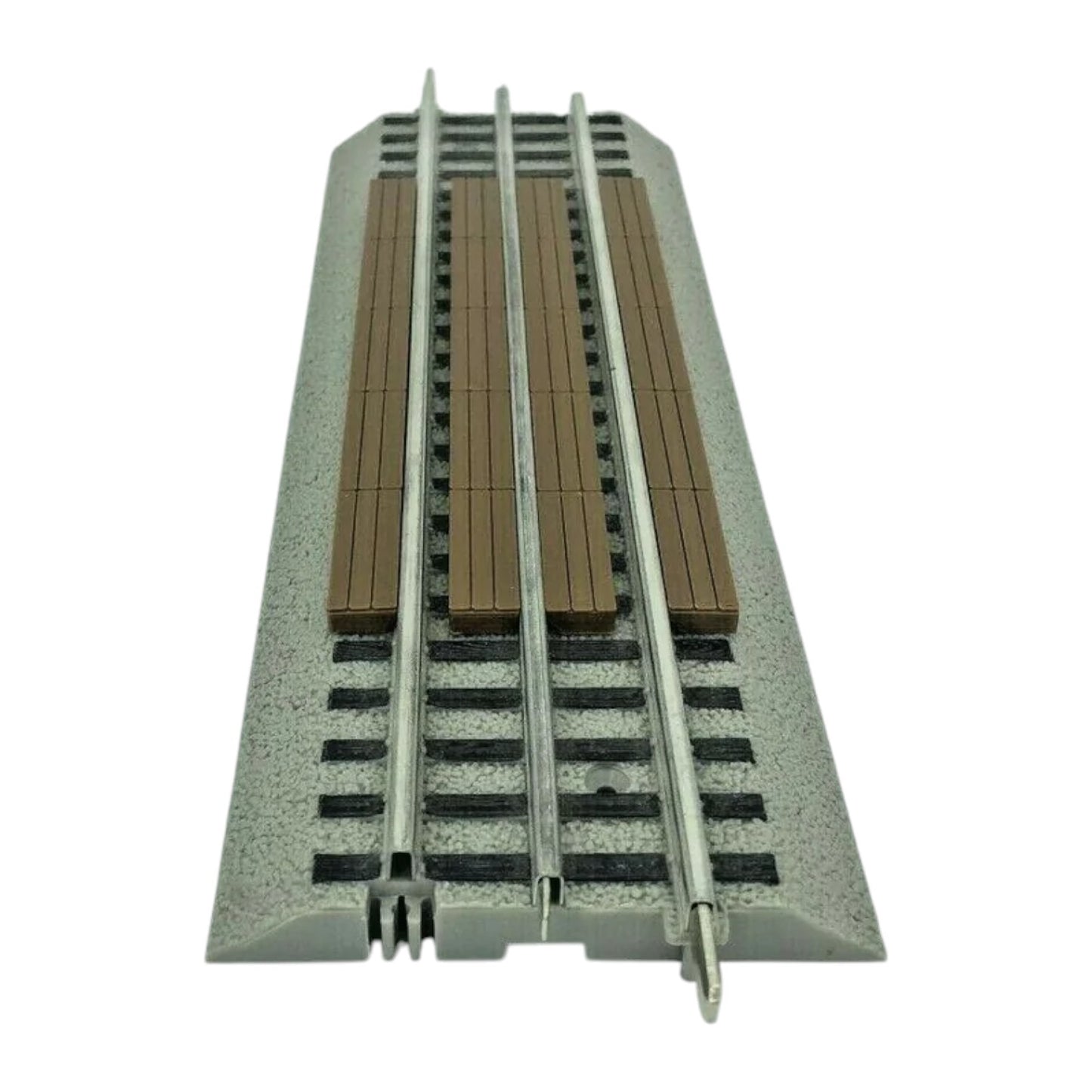 Grade Crossing for Lionel FasTrack – O Scale - Fast Track Brown or Gray