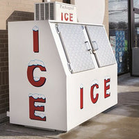 2pc RETAIL ICE BOX SET ~ ICE COOLER MACHINE 40cu + 75cu LEER or POLAR