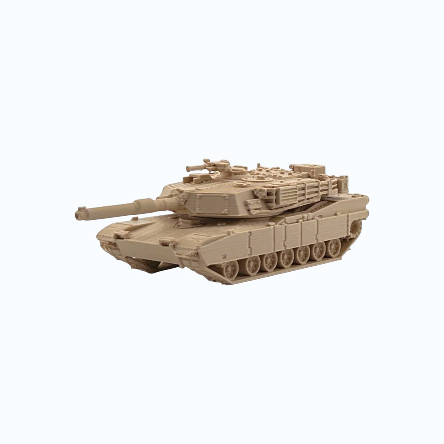 HO Scale 1:87 M1-A1 Abrams Tank - Beige