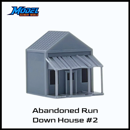 N Scale 1:160 Abandoned Run-Down House #2 Shanty- Resin