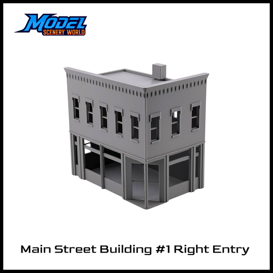 HO Scale 1:87 Main Street Building #1 RH