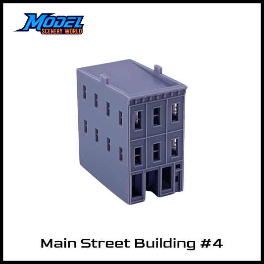 N Scale 1:160 Mainstreet Building #4-Resin