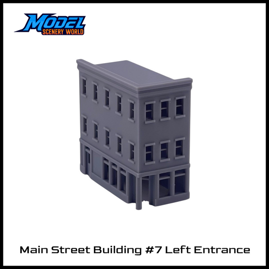 N Scale 1:160 Mainstreet Building #7 LH-Resin