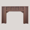 On30 Scale Double Timber Tunnel Portal Narrow Gauge
