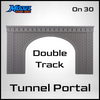 On30 Scale Double Stone Tunnel Portal Narrow Gauge