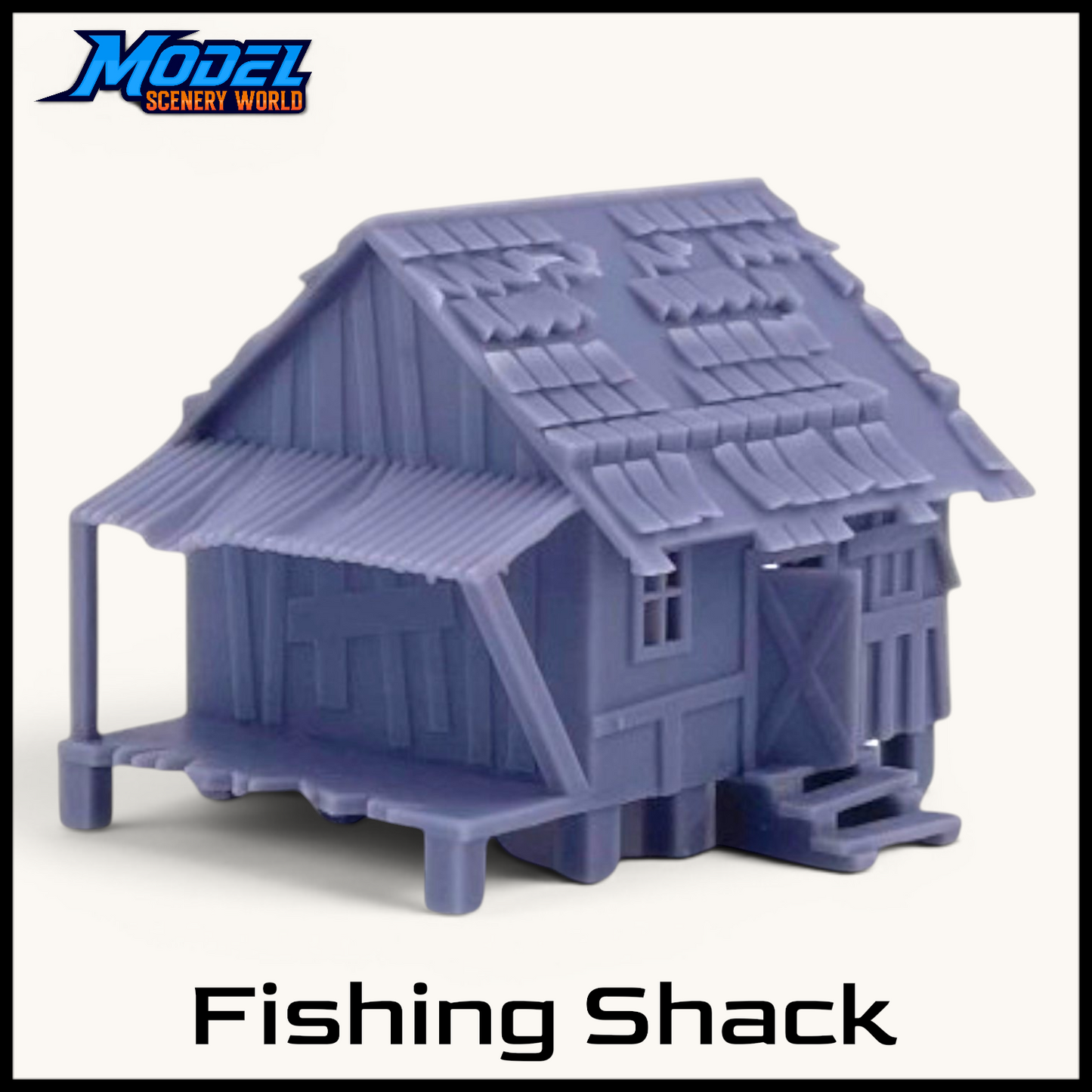 N Scale 1:160 Fishing Shack Resin Building